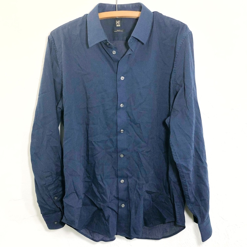 14th & Union Trim Fit Dress Shirt Men’s 16 1/2